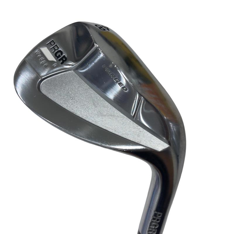 【中古】 労働者階級歯車 PRGR 0 WEDGE 48°/04° ウェッジ WG スペックスチールIII Ver.2 (フレックス余分の物) メンズ 成人男性用 右利き 右用 C位置づける ゴルフ野球クラブ