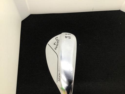 【中古】 キャロウェイ JAWS RAW クロムメッキ 54°/12°W ウェッジ WG Dynamic Gold (フレックスS) メンズ 男性用 右利き 右用 Cランク ゴルフクラブ
