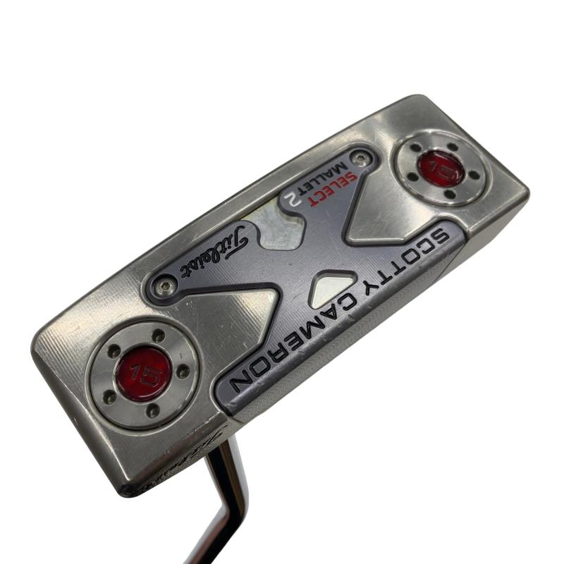 【中古】 タイトリスト SCOTTY CAMERON select NEWPORT M2 MALLET(2016) 34in パター PT スチール写真 (フレックス余分の物) メンズ 成人男性用 右利き 右用 C価値づける ゴルフ野球クラブ