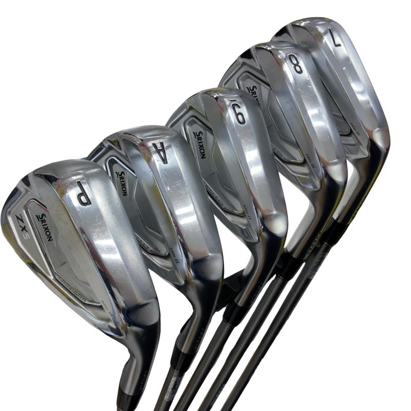 【中古】 ダンロップ SRIXON ZX5 Mk II 6S アイアン仕掛ける IR Diamana ZX-II 60 for Iron (フレックスS) メンズ 成人男性用 右利き 右用 C価値づける ゴルフ野球クラブ