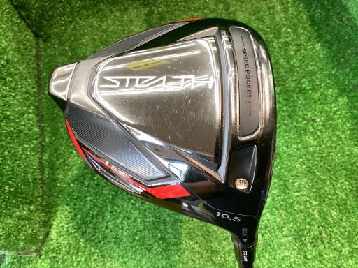 【中古】 テーラーメイド STEALTH 10.5° ドライバー DR TENSEI RED TM50(STEALTH DR) (フレックスSR) メンズ 男性用 右利き 右用 Cランク ゴルフクラブ