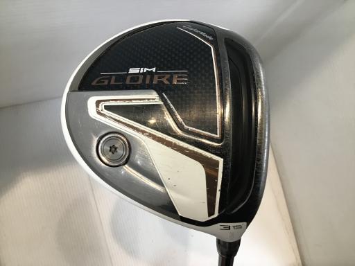 【中古】 テーラーメイド SIM GLOIRE 3W フェアウェイウッド FW AIR Speeder TM(FW) (フレックスS) メンズ 男性用 右利き 右用 Cランク ゴルフクラブ