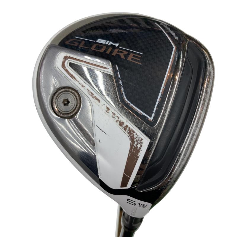 【中古】 テーラーメイド SIM GLOIRE 5W フェアウェイウッド FW AIR Speeder TM(FW) (フレックスSR) メンズ 男性用 右利き 右用 Cランク ゴルフクラブ