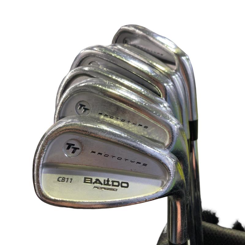 【中古】 BALDO TT PROTOTYPE CB11 FORGED 6S アイアンセット IR 純正特注シャフト (フレックスS) メンズ 男性用 右利き 右用 Cランク ゴルフクラブ