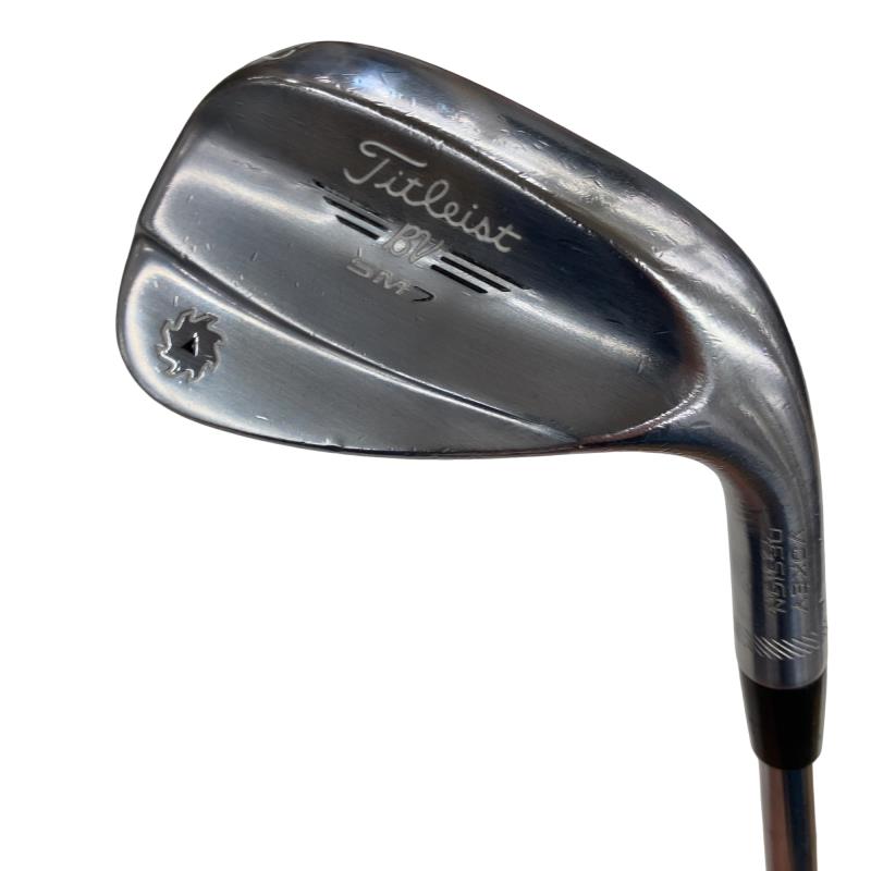【中古】 タイトリスト VOKEY SPIN MILLED SM7 ツアークロム 52°/12°F ウェッジ WG Dynamic Gold (フレックスS) メンズ 男性用 右利き 右用 Cランク ゴルフクラブ