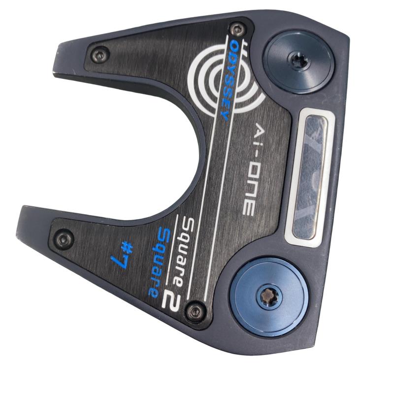 【中古】 オデッセイ Ai-DUAL SQUARE 2 SQUARE #7 34インチ パター PT STROKE LAB 120 スチール (フレックスその他) メンズ 男性用 右利き 右用 Cランク ゴルフクラブ