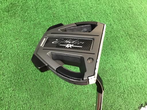 【中古】 テーラーメイド Spider EX PLATINUM/WHITE フローネック 33インチ パター PT スチール (フレックスその他) メンズ 男性用 右利き 右用 Cランク ゴルフクラブ 13,851円
