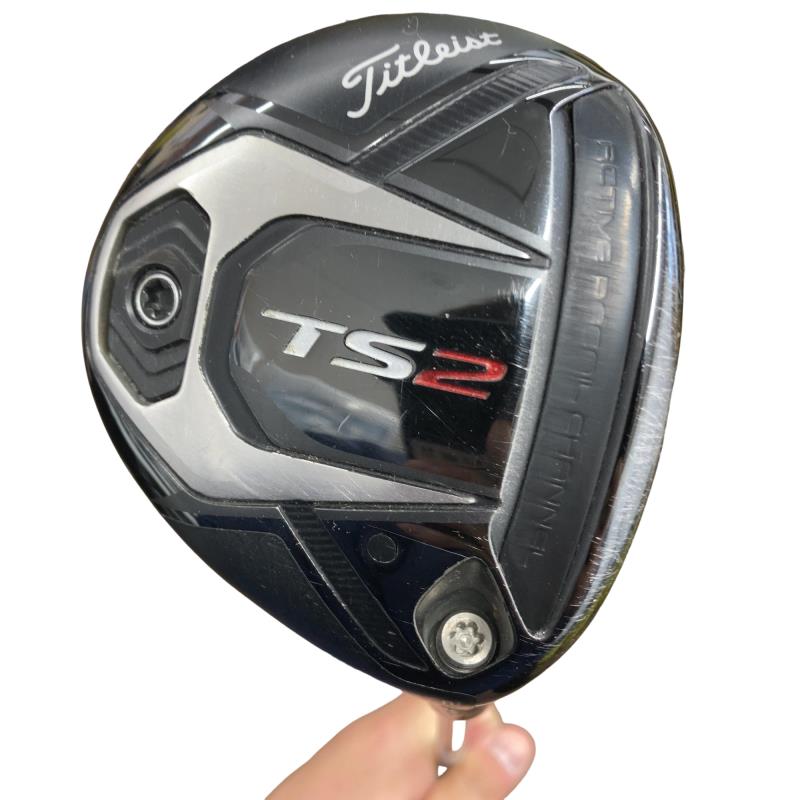 【中古】 タイトリスト TS2 21° USA フェアウェイウッド FW KURO KAGE Black DUAL CORE TiNi SFW 50 (フレックスS) メンズ 男性用 右利き 右用 Cランク ゴルフクラブ