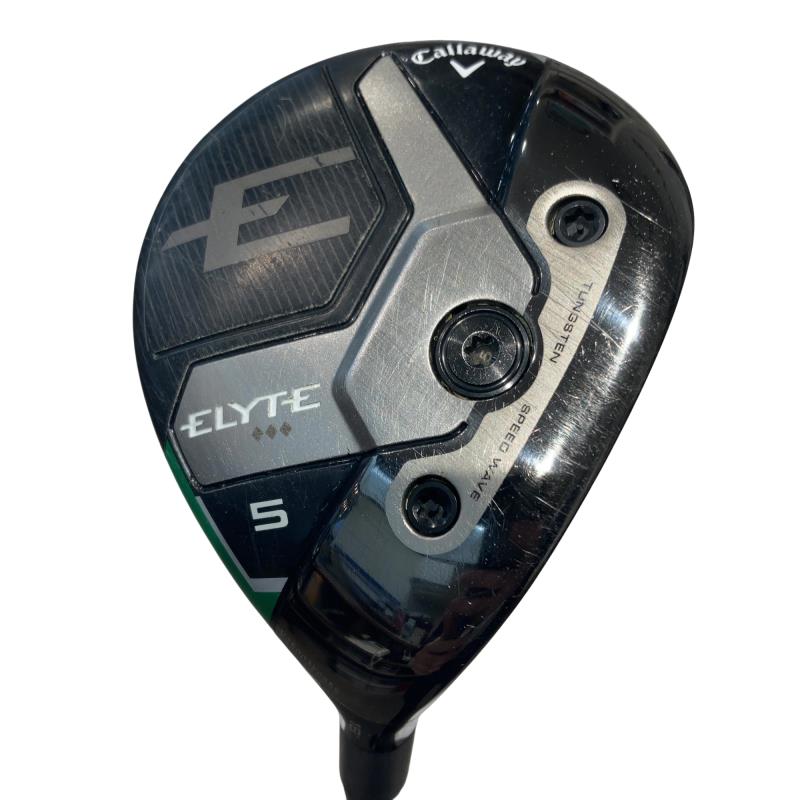 【中古】 キャロウェイ ELYTE ◆◆◆ 5W フェアウェイウッド FW TENSEI GREEN 60 for CW(ELYTE FW) (フレックスS) メンズ 成人男性用 右利き 右用 C序列付ける ゴルフ野球クラブ