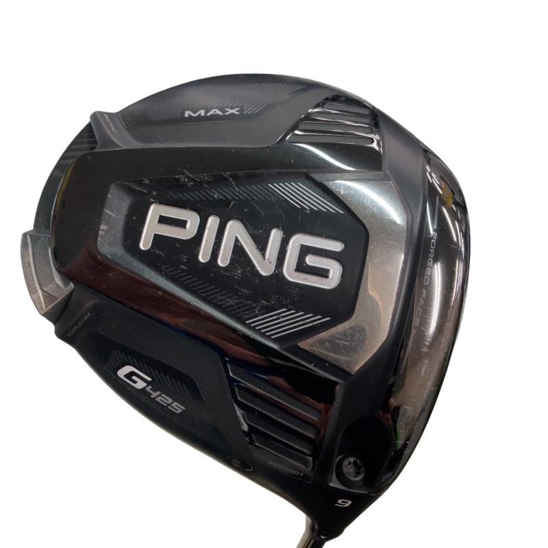 【中古】 ピン G425 MAX  9° １番ウッド DR リシャフト (フレックス余分の物) メンズ 成人男性用 右利き 右用 C位置づける ゴルフ野球クラブ