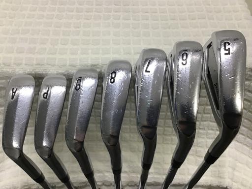 【中古】 ダンロップ SRIXON ZX5 8S アイアンセット IR NS PRO MODUS3 TOUR105 D.S.T (フレックスS) メンズ 男性用 右利き 右用 Cランク ゴルフクラブ