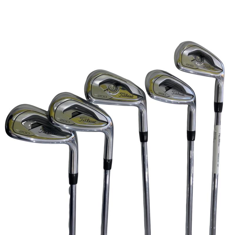 【中古】 タイトリスト Titleist T200 5S アイアンセット IR NS PRO 950GH neo (フレックスS) メンズ 男性用 右利き 右用 Cランク ゴルフクラブ