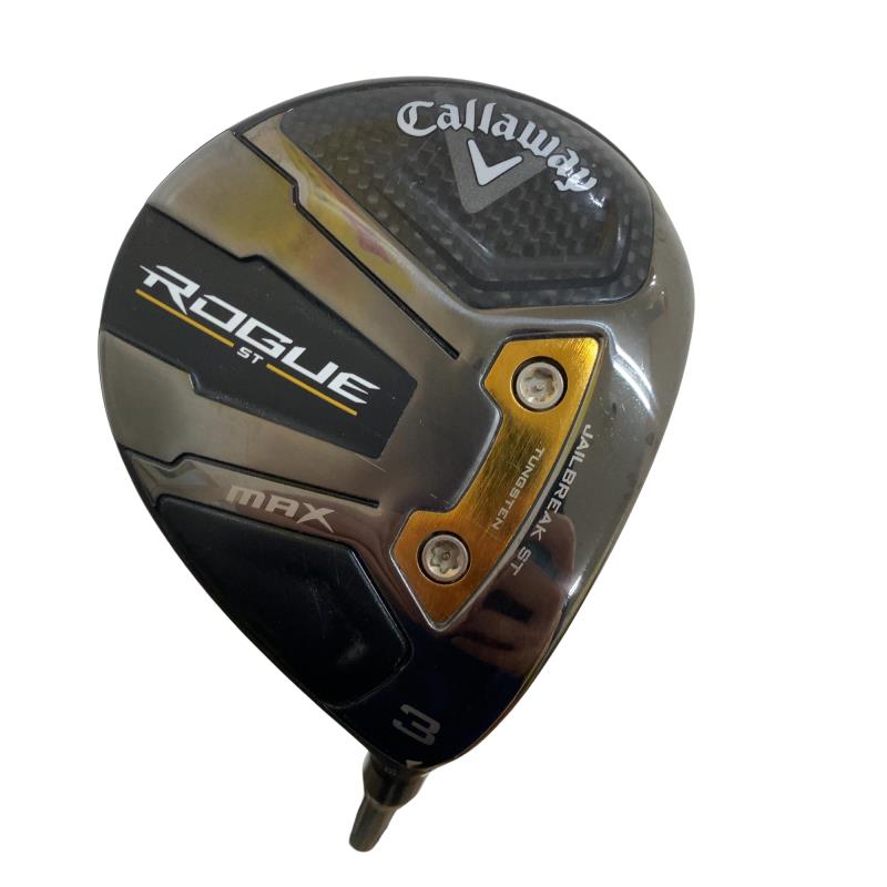 【中古】 キャロウェイ ROGUE ST MAX 3W フェアウェイウッド FW リシャフト (フレックスその他) メンズ 男性用 右利き 右用 Cランク ゴルフクラブ