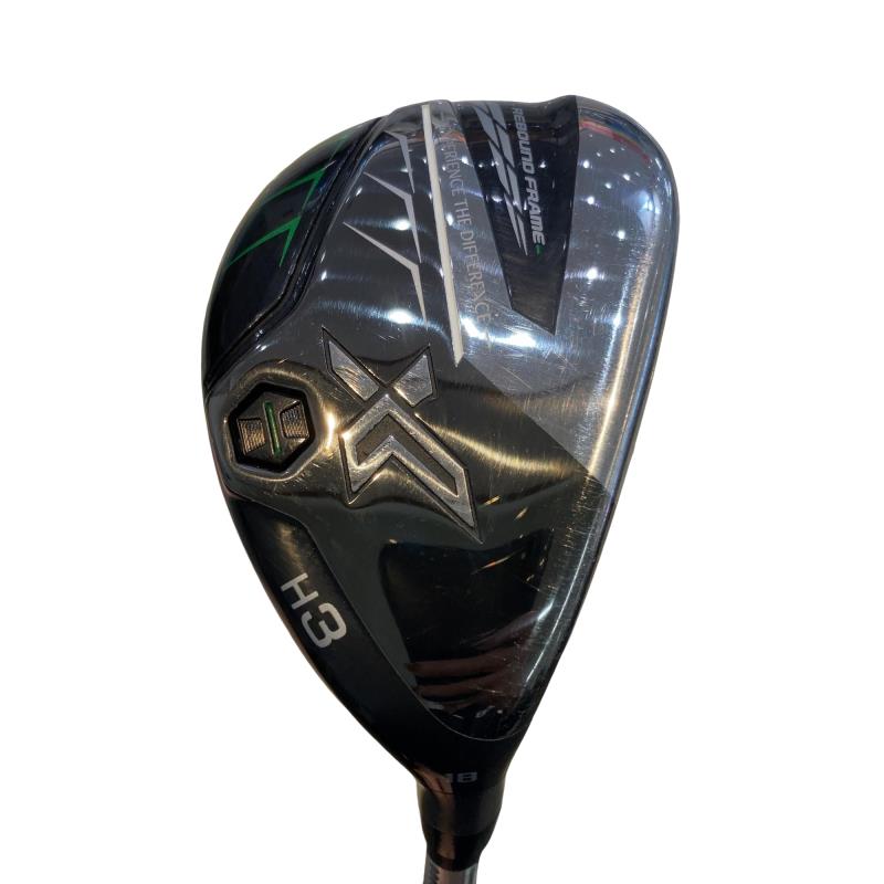 【中古】 ダンロップ XXIO(2022) eks H3 ユーティリティ UT Miyazaki AX-2(HB) (フレックスS) メンズ 男性用 右利き 右用 Cランク ゴルフクラブ