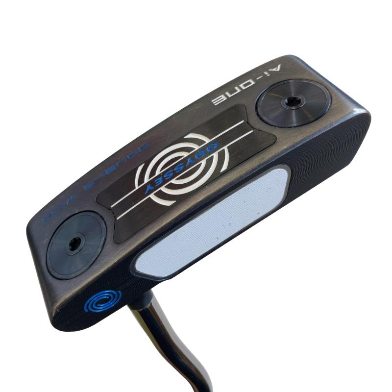 【中古】 オデッセイ Ai-ONE DOUBLE WIDE DB 34in パター PT STROKE LAB 90 スチール写真 (フレックス余分の物) メンズ 成人男性用 右利き 右用 C序列付ける ゴルフ野球クラブ