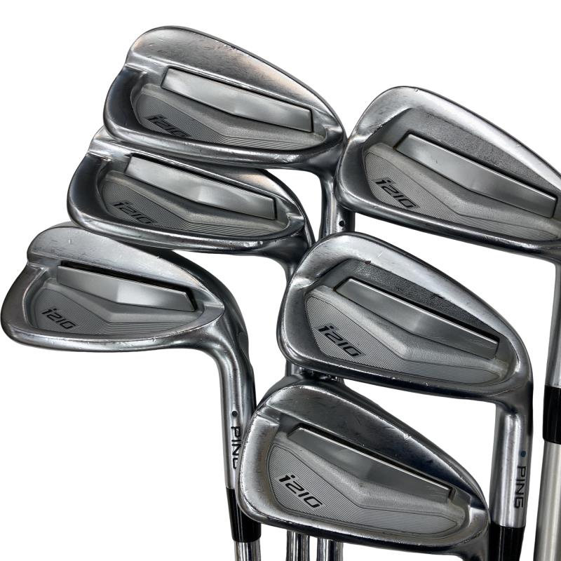 【中古】 ピン i210 6S アイアンセット IR NS PRO MODUS3 TOUR120 (フレックスS) メンズ 男性用 右利き 右用 Dランク ゴルフクラブ