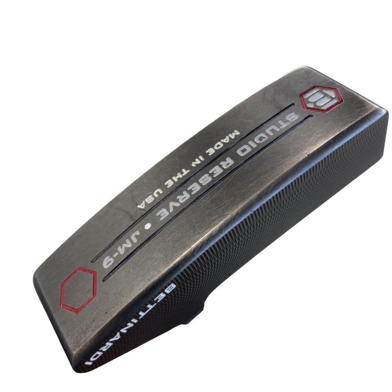 【中古】 ベティナルディ Studio Reserve JM-9 34インチ パター PT スチール (フレックスその他) メンズ 男性用 右利き 右用 Cランク ゴルフクラブ|ゴルフパートナー 中古クラブ店