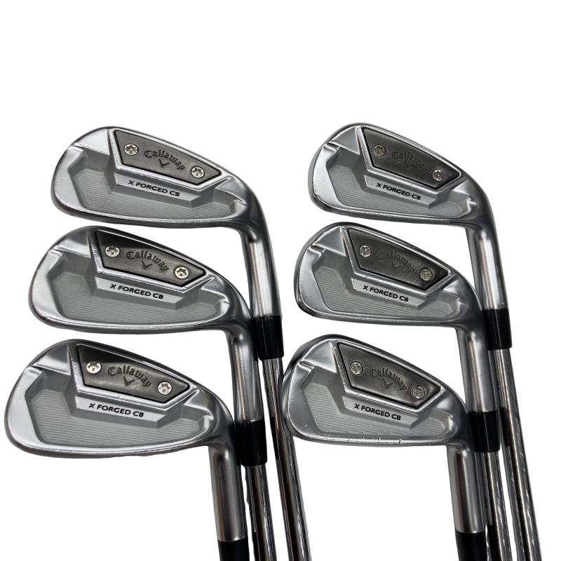 【中古】 キャロウェイ X FORGED CB(2021) 6S アイアン書き割り IR NS PRO MODUS3 TOUR120 (フレックスS) メンズ 成人男性用 右利き 右用 C位置づける ゴルフ野球クラブ