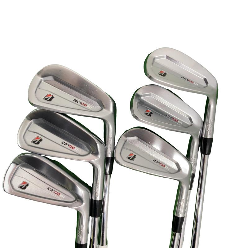 【中古】 ブリヂストン BRIDGESTONE 221CB 6S アイアン仕掛ける IR NS PRO MODUS3 TOUR120 (フレックスS) メンズ 成人男性用 右利き 右用 C価値づける ゴルフ野球クラブ
