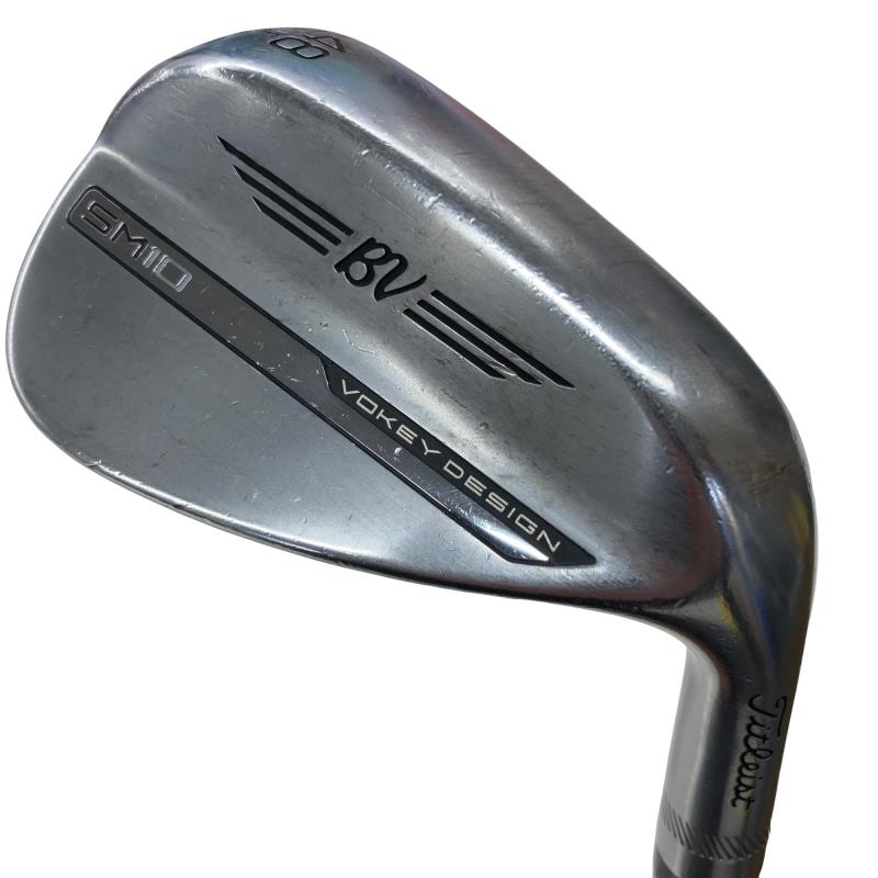 【中古】 タイトリスト VOKEY SPIN MILLED SM10 ツアークロム 48°/10°F ウェッジ WG Dynamic Gold (フレックスS) メンズ 男性用 右利き 右用 Cランク ゴルフクラブ