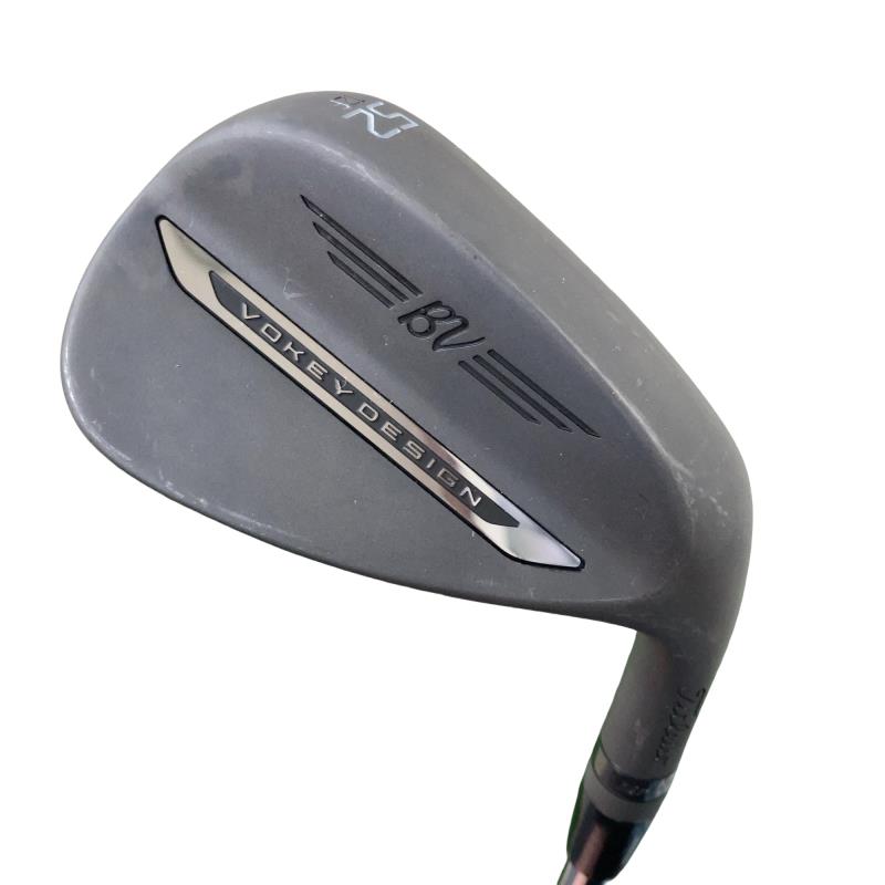 【中古】 タイトリスト VOKEY SPIN MILLED SM11 ジェットブラック 52&deg;/12&deg;F ウェッジ WG 純正特注シャフト (フレックスR) メンズ 男性用 右利き 右用 Cランク ゴルフクラブ｜ゴルフパートナー 中古クラブ店