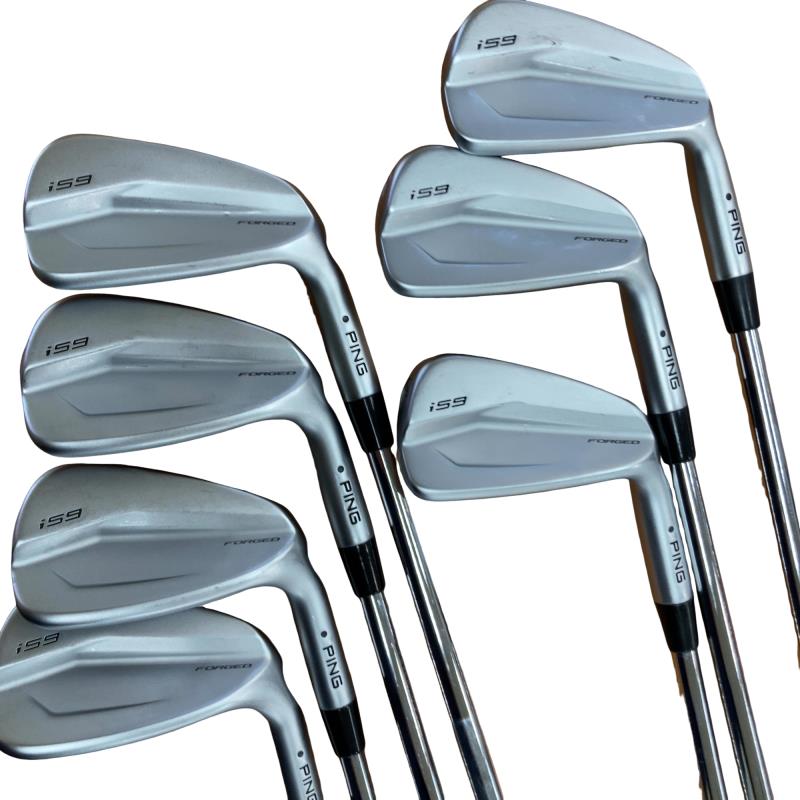 【中古】 ピン i59 8S(アーコス付き添い人) アイアン仕掛ける IR NS PRO MODUS3 TOUR120 (フレックスS) メンズ 成人男性用 右利き 右用 C価値づける ゴルフ野球クラブ