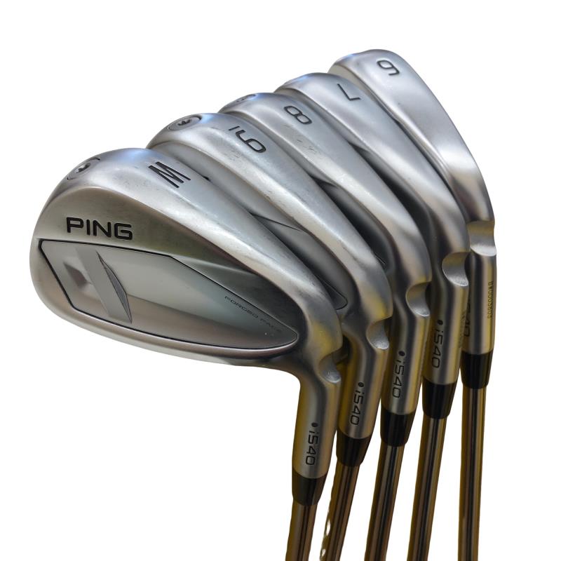 【中古】 ピン i540 5S アイアン書き割り IR PING TOUR 2.0 CHROME I (フレックスS) メンズ 成人男性用 右利き 右用 C位置づける ゴルフ野球クラブ