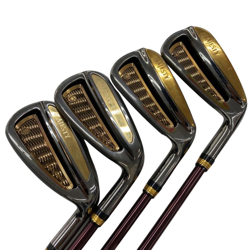 【中古】 マジェスティゴルフ(旧マルマン) MAJESTY PRESTIGIO XIII 4S アイアンセット IR MAJESTY LV760(IR) (フレックスSR) メンズ 男性用 右利き 右用 Cランク ゴルフクラブ