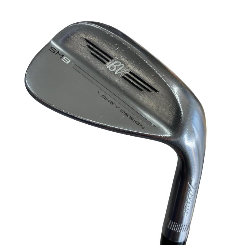 【中古】 タイトリスト VOKEY SPIN MILLED SM9 ツアークロム 50°/08°F ウェッジ WG BV 105 (フレックスその他) メンズ 男性用 右利き 右用 Cランク ゴルフクラブ