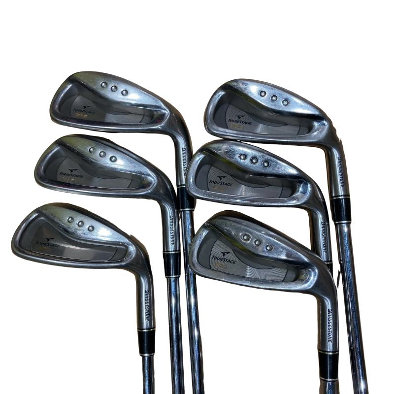 【中古】 ブリヂストン TOURSTAGE ViQ(2006) 6S アイアンセット IR NS PRO 900GH ウェイトフロー (フレックスS) メンズ 男性用 右利き 右用 Cランク ゴルフクラブ