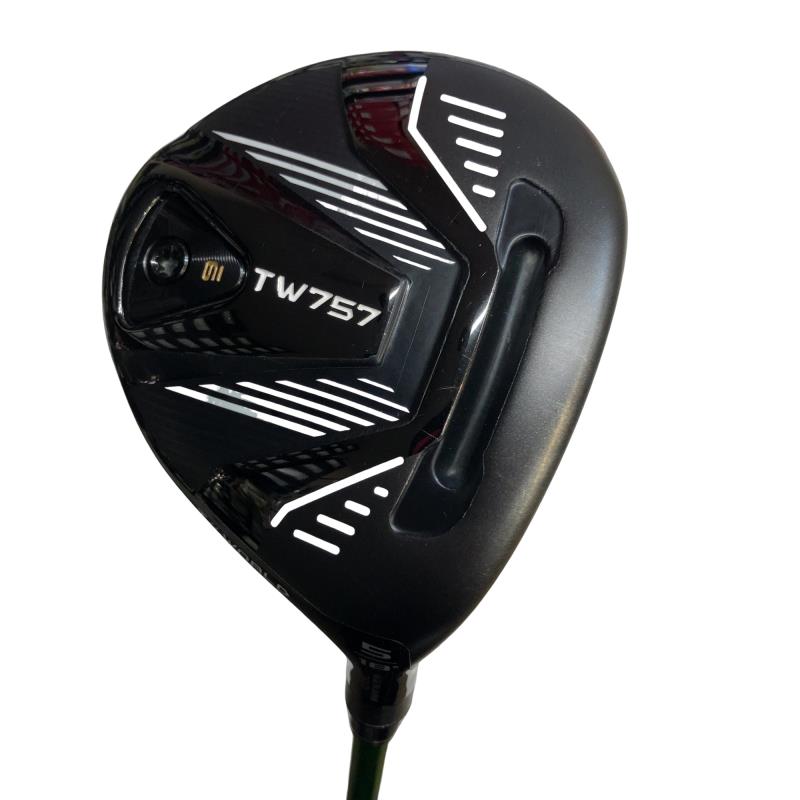 【中古】 本間ゴルフ TOUR WORLD TW757 5W フェアウェイウッド FW VIZARD MA 5 (フレックスS) メンズ 男性用 右利き 右用 Cランク ゴルフクラブ