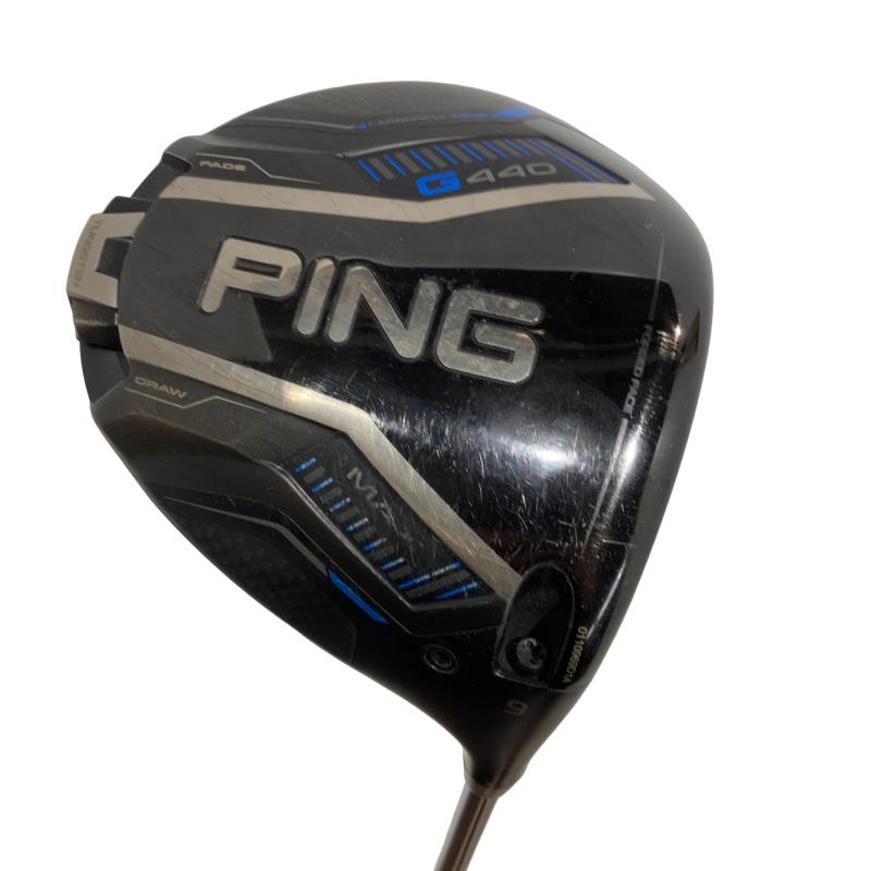 【中古】 ピン G440 MAX  9° １番ウッド DR PING TOUR 2.0 BLACK 65(DR) (フレックスS) メンズ 成人男性用 右利き 右用 C序列付ける ゴルフ野球クラブ
