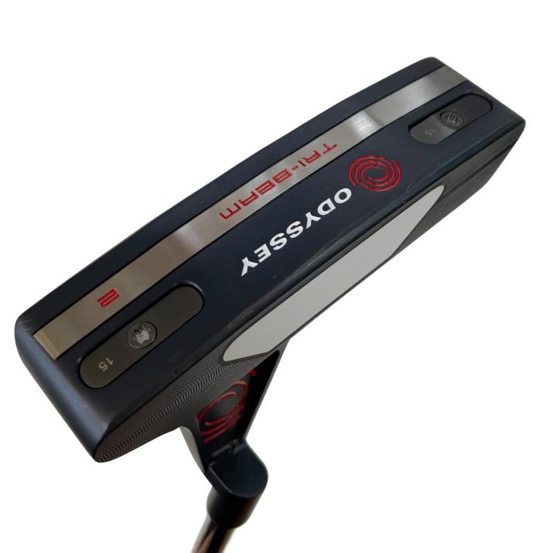 【中古】 オデッセイ TRI-BEAM #2 34インチ パター PT STROKE LAB(2023) (フレックスその他) メンズ 男性用 右利き 右用 Bランク ゴルフクラブ