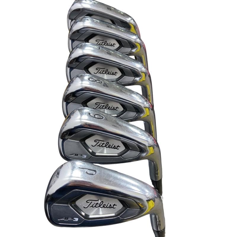 【中古】 タイトリスト Titleist AP3 718 6S アイアンセット IR Titleist MCI 60(718) (フレックスS) メンズ 男性用 右利き 右用 Cランク ゴルフクラブ