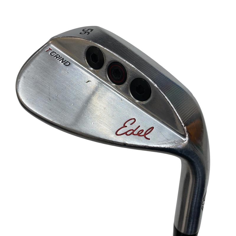 【中古】 Edel GOLF Edel GOLF SMSウェッジ 56° TーGRIND ウェッジ WG 純正特注シャフト (フレックスS) メンズ 男性用 右利き 右用 Cランク ゴルフクラブ