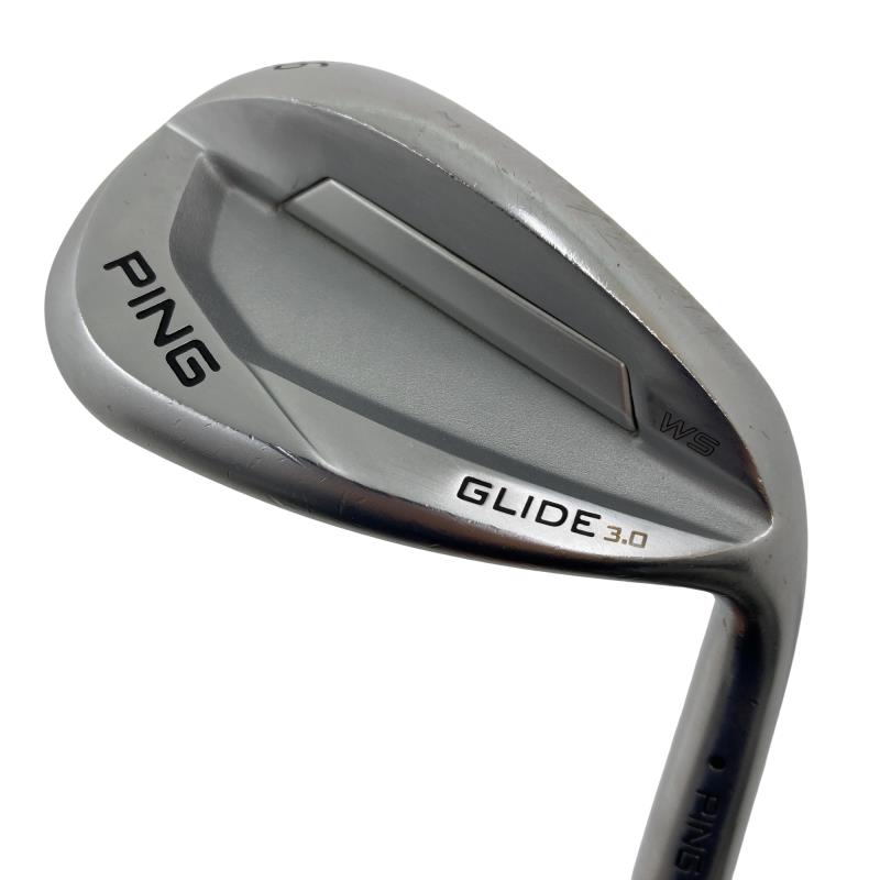 【中古】 ピン PING GLIDE 3.0 56°/14° WS ウェッジ WG 純正特注シャフト (フレックスS) メンズ 男性用 右利き 右用 Dランク ゴルフクラブ