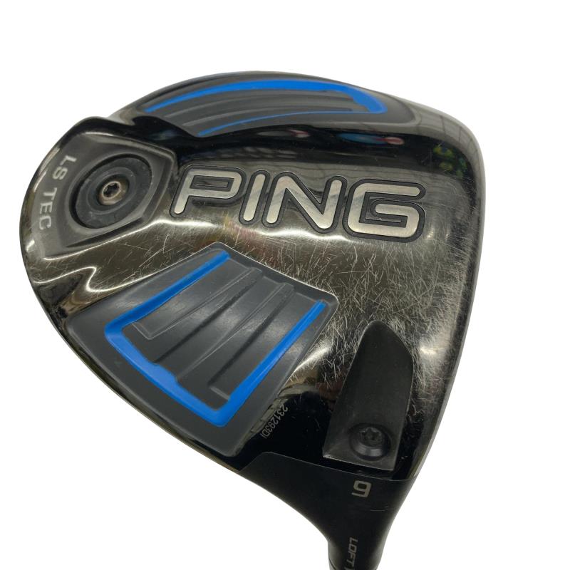 【中古】 ピン G LS TEC 9° ドライバー DR ATTAS PUNCH 6 (フレックスS) メンズ 男性用 右利き 右用 Cランク ゴルフクラブ