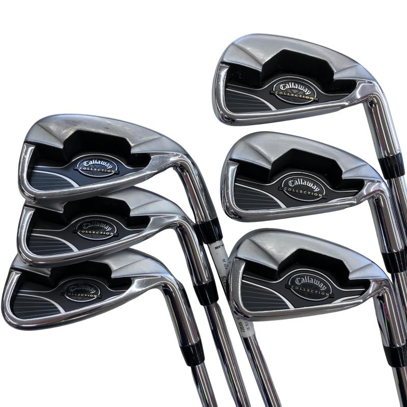 【中古】 キャロウェイ Callaway COLLECTION 6S アイアン仕掛ける IR GS 90 CPT (フレックスS) メンズ 成人男性用 右利き 右用 C序列付ける ゴルフ野球クラブ