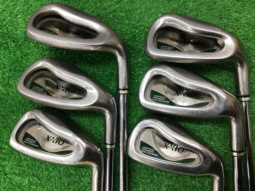 【中古】 ダンロップ XXIO(2006)(グリーン) 6S アイアンセット IR NS PRO 950GH for XXIO (フレックスR) メンズ 男性用 右利き 右用 Cランク ゴルフクラブ