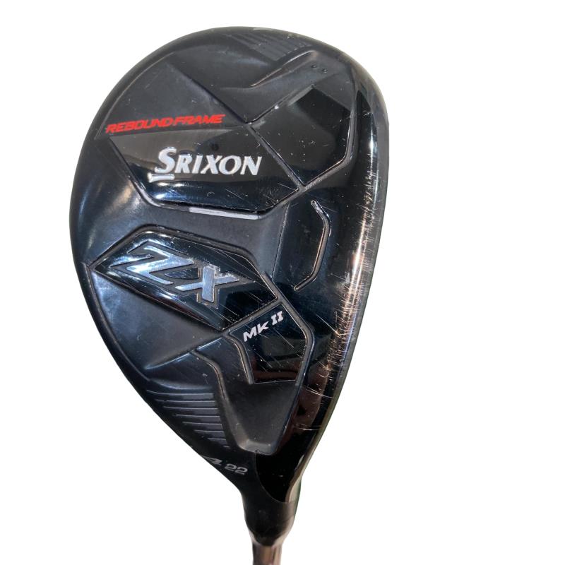 【中古】 ダンロップ SRIXON ZX Mk II HYBRID H4 ありがた味 UT 完全無欠特注立て坑 (フレックスR) メンズ 成人男性用 右利き 右用 C序列付ける ゴルフ野球クラブ
