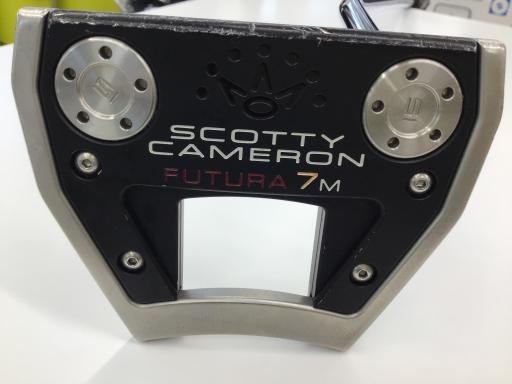【中古】 タイトリスト SCOTTY CAMERON FUTURA 7M(2017) 35インチ パター PT スチール (フレックスその他) メンズ 男性用 右利き 右用 Cランク ゴルフクラブ