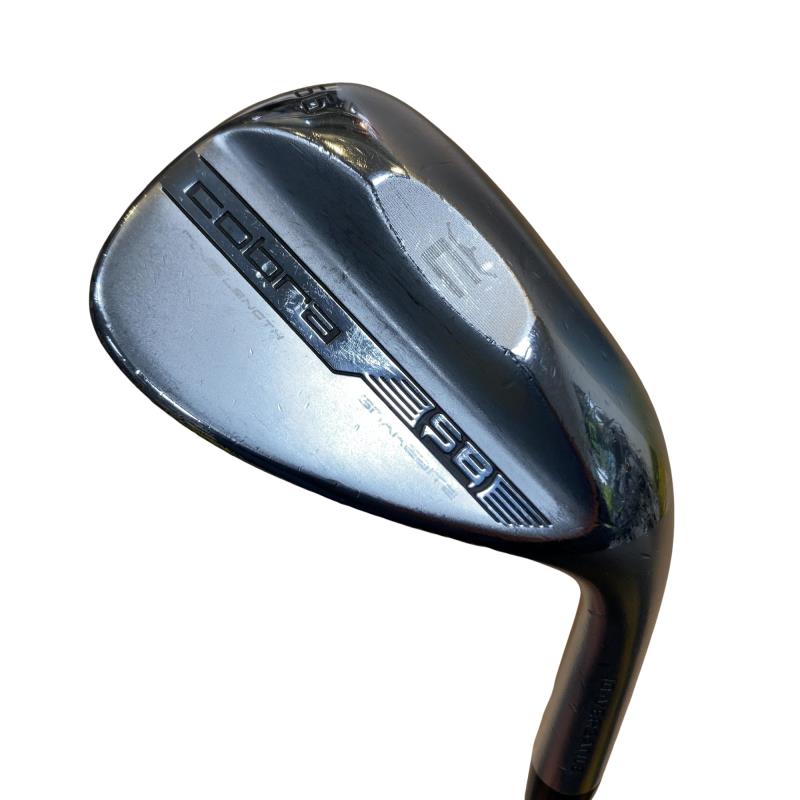 【中古】 コブラ KING SB WEDGE(2023) ONE LENGTH 56°/10°(VERSATILE) ウェッジ WG 純正特注シャフト (フレックスS) メンズ 男性用 右利き 右用 Cランク ゴルフクラブ
