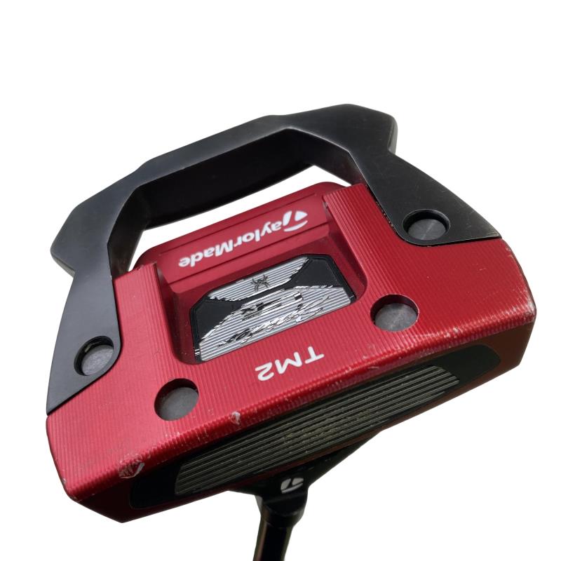 【中古】 仕立て屋お手伝いさん Spider GTx TRUSS RED TM2 34in パター PT スチール写真 (フレックス余分の物) メンズ 成人男性用 右利き 右用 D序列付ける ゴルフ野球クラブ