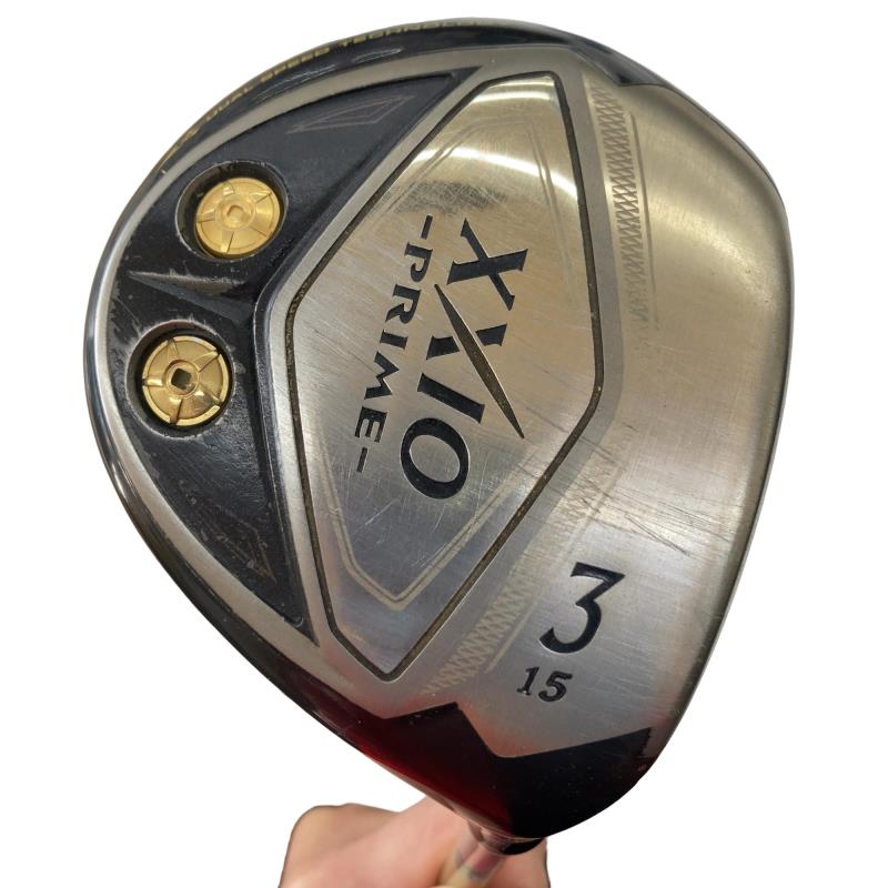 【中古】 ダンロップ XXIO PRIME(2015) 3W フェアウェイウッド FW XXIO SP800(フェアウェイ) (フレックスSR) メンズ 男性用 右利き 右用 Dランク ゴルフクラブ