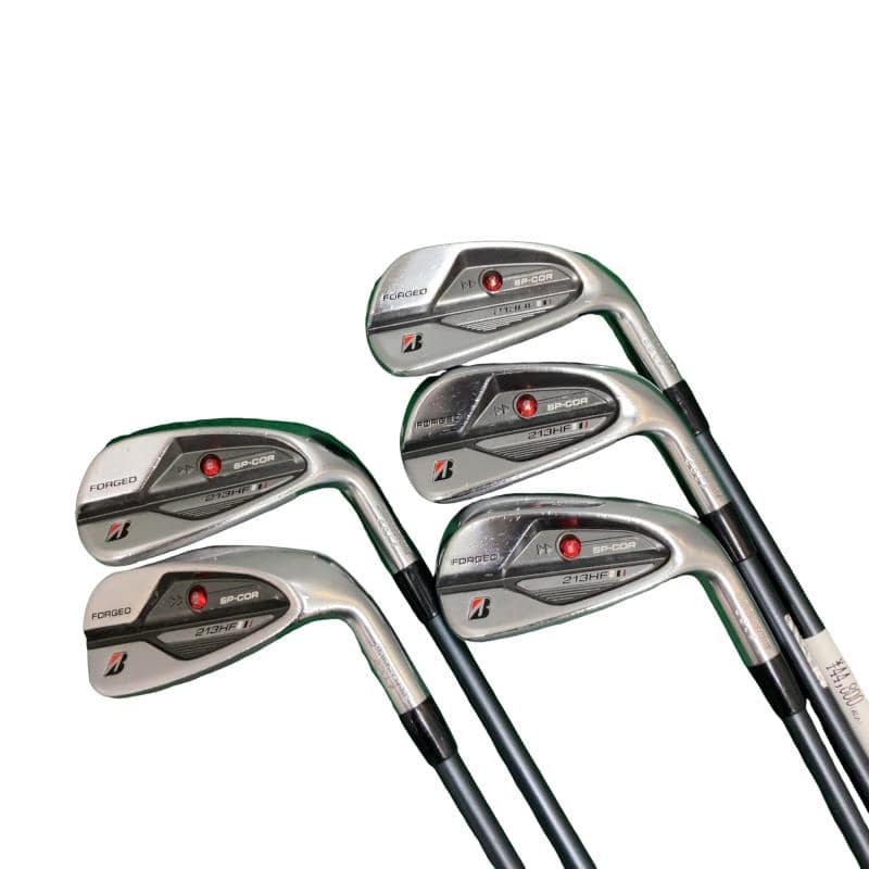 【中古】 ブリヂストン BRIDGESTONE 213HF 5S アイアン仕掛ける IR Diamana BS50i (フレックスS) メンズ 成人男性用 右利き 右用 C序列付ける ゴルフ野球クラブ