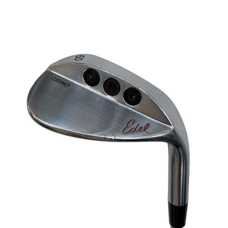 【中古】 Edel GOLF Edel GOLF SMSウェッジ 60° VーGRIND ウェッジ WG 純正特注シャフト (フレックスS) メンズ 男性用 右利き 右用 Cランク ゴルフクラブ