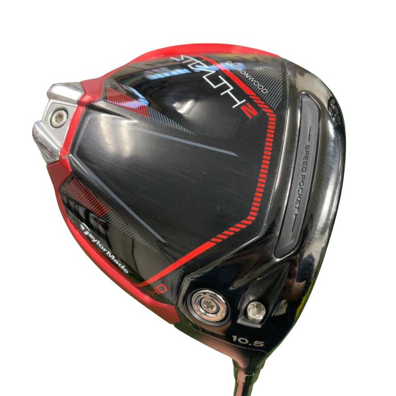【中古】 テーラーメイド STEALTH2 HD 10.5° ドライバー DR TENSEI RED TM50(STEALTH DR) (フレックスSR) メンズ 男性用 右利き 右用 Cランク ゴルフクラブ