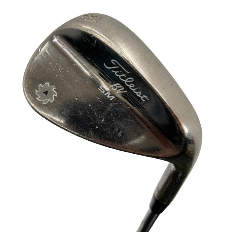 【中古】 タイトリスト VOKEY SPIN MILLED SM7 ブラッシュドスチール 54°/14°F ウェッジ WG Dynamic Gold (フレックスS) メンズ 成人男性用 右利き 右用 D位置づける ゴルフ野球クラブ
