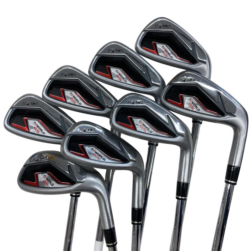 【中古】 本間ゴルフ TOUR WORLD GS 9S アイアン仕掛ける IR NS PRO 950GH neo (フレックスS) メンズ 成人男性用 右利き 右用 C序列付ける ゴルフ野球クラブ