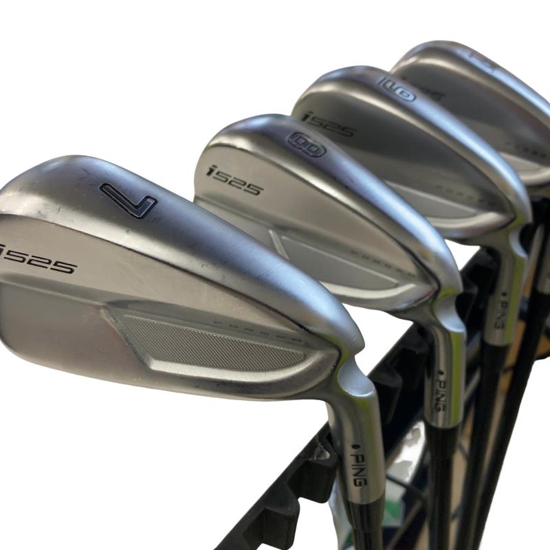 【中古】 ピン i525 5S アイアンセット IR ALTA DISTANZA BLACK 40 (フレックスR) メンズ 男性用 右利き 右用 Cランク ゴルフクラブ